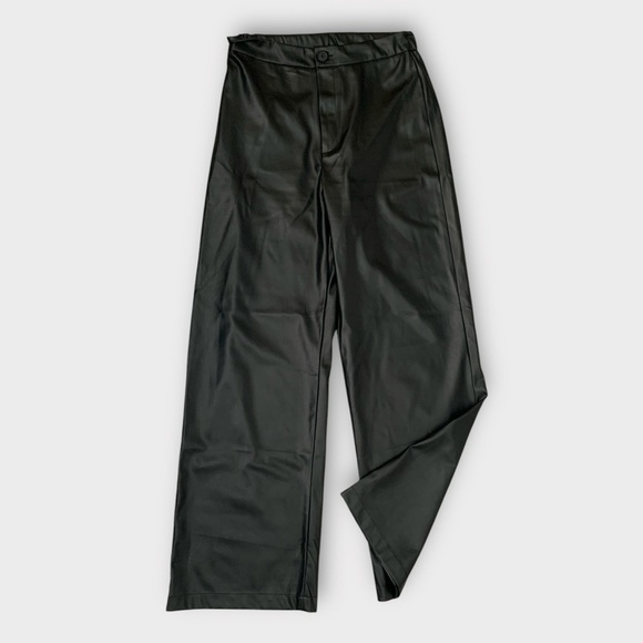 Ambiance Apparel Faux Leather Pants - Picture 2 of 8